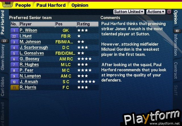 Championship Manager 2007 (PlayStation 2)