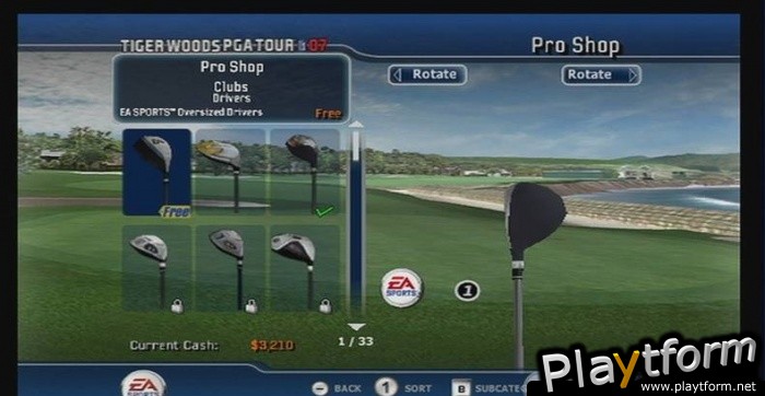 Tiger Woods PGA Tour 07 (Wii)