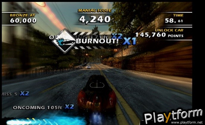 Burnout Dominator (PlayStation 2)