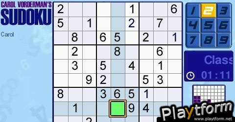 Carol Vorderman's Sudoku (PSP)