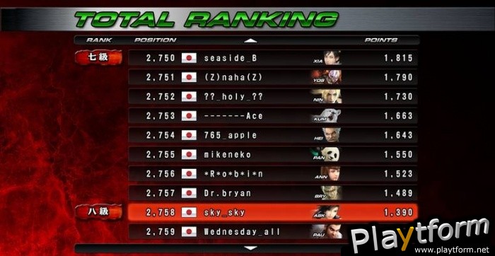 Tekken 5: Dark Resurrection (PlayStation 3)