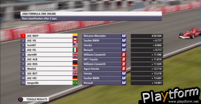 Formula One Championship Edition (PlayStation 3)