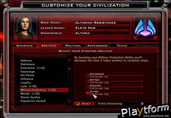 Galactic Civilizations II: Dark Avatar (PC)