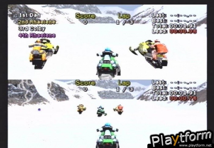 SnoCross 2: Featuring Blair Morgan (PlayStation 2)