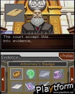 Phoenix Wright: Ace Attorney Justice for All (DS)