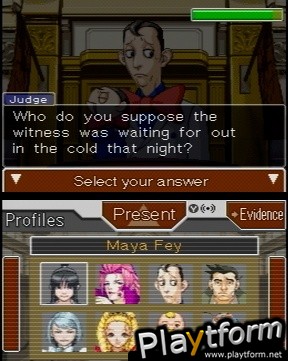Phoenix Wright: Ace Attorney Justice for All (DS)