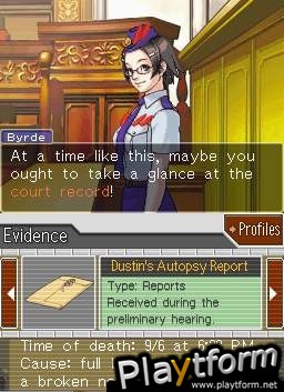 Phoenix Wright: Ace Attorney Justice for All (DS)