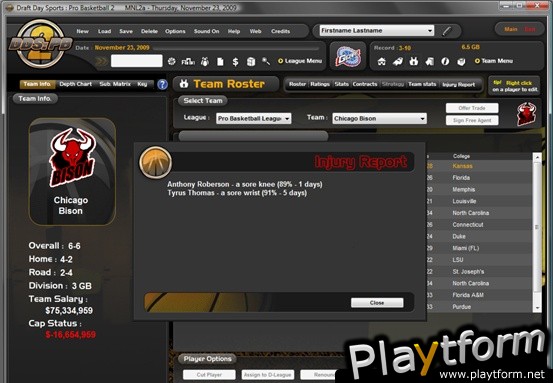 Draft Day Sports: Pro Basketball 2 (PC)