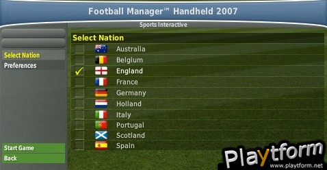 Worldwide Soccer Manager 2007 (PSP)