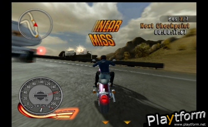 Harley-Davidson Motorcycles: Race to the Rally (PlayStation 2)