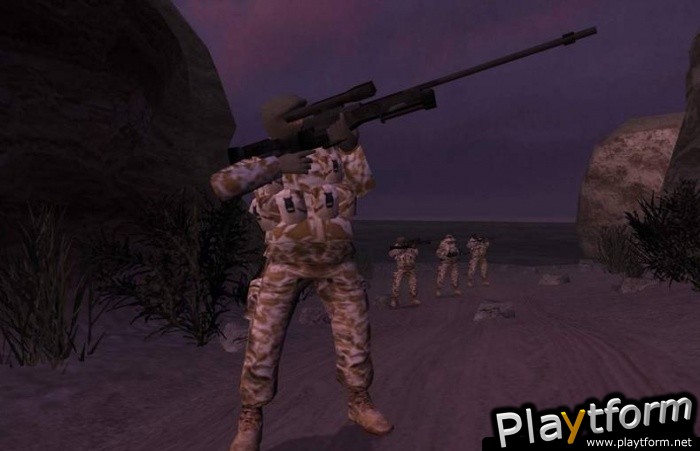 Delta Force - Black Hawk Down: Team Sabre (PlayStation 2)