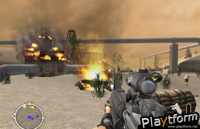 Delta Force - Black Hawk Down: Team Sabre (PlayStation 2)