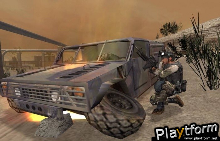 Delta Force - Black Hawk Down: Team Sabre (PlayStation 2)