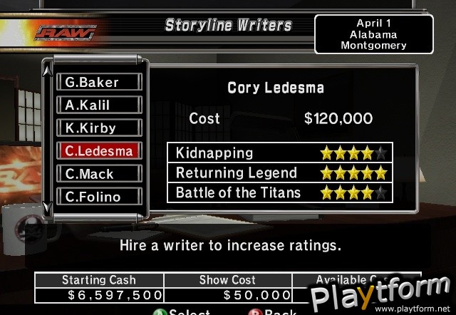 WWE SmackDown vs. RAW 2007 (PlayStation 2)