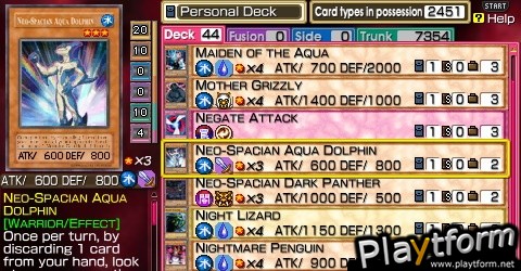 Yu-Gi-Oh! GX Tag Force (PSP)