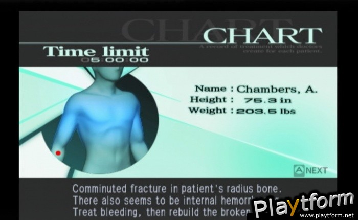 Trauma Center: Second Opinion (Wii)