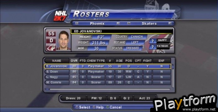 NHL 2K7 (PlayStation 3)