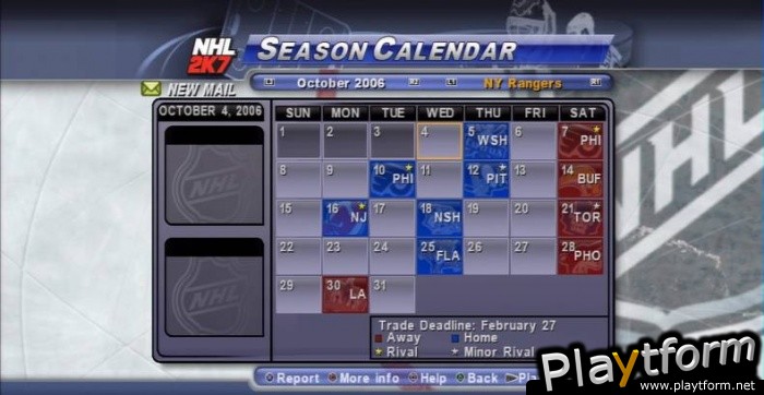 NHL 2K7 (PlayStation 3)