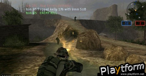 SOCOM: U.S. Navy SEALs Fireteam Bravo 2 (PSP)