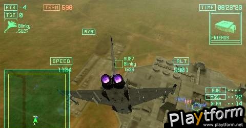 Ace Combat X: Skies of Deception (PSP)