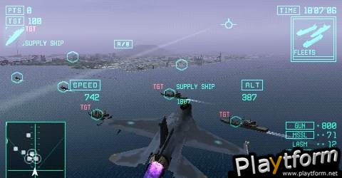 Ace Combat X: Skies of Deception (PSP)