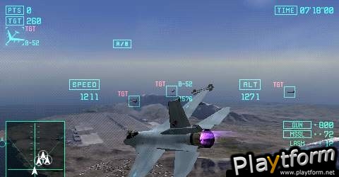 Ace Combat X: Skies of Deception (PSP)
