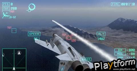 Ace Combat X: Skies of Deception (PSP)