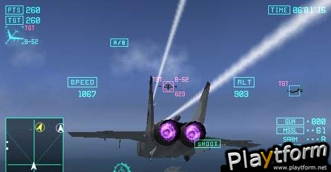 Ace Combat X: Skies of Deception (PSP)