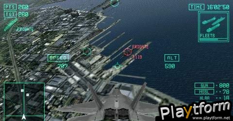 Ace Combat X: Skies of Deception (PSP)