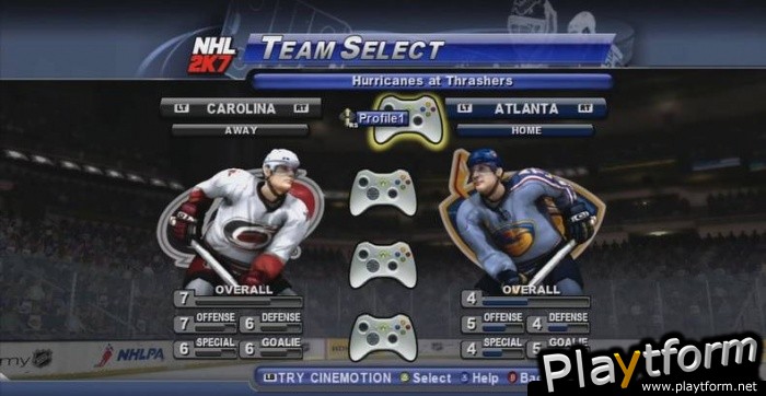 NHL 2K7 (Xbox 360)