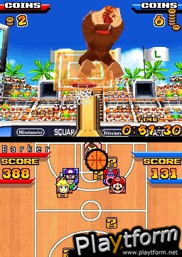 Mario Hoops 3 on 3 (DS)
