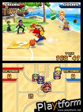Mario Hoops 3 on 3 (DS)
