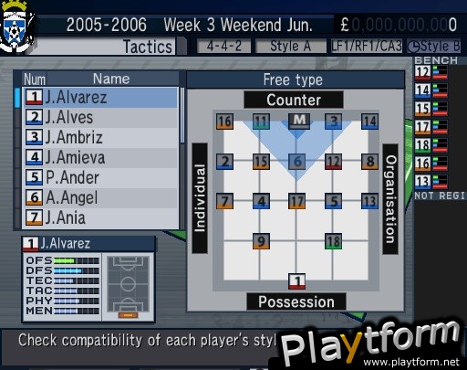 Let's Make a Soccer Team! (PlayStation 2)
