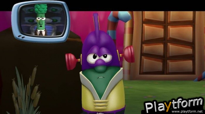 LarryBoy and the Bad Apple (PlayStation 2)