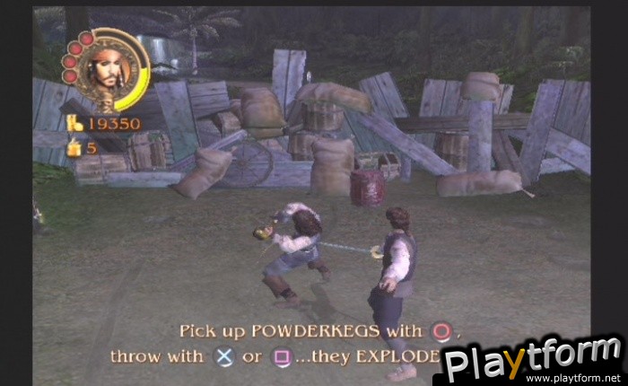 Pirates of the Caribbean: The Legend of Jack Sparrow (PlayStation 2)