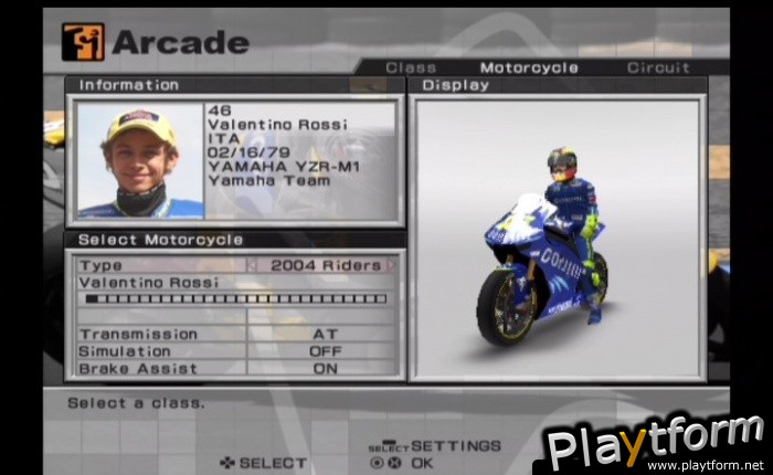 MotoGP 4 (PlayStation 2)