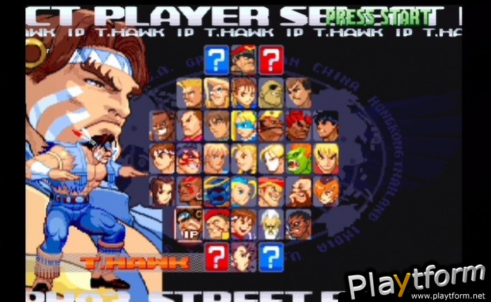 Street Fighter Alpha Anthology (PlayStation 2)
