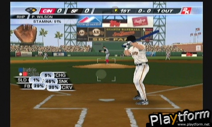 Major League Baseball 2K6 (GameCube)