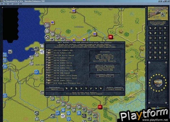 Norm Koger's The Operational Art of War III (PC)