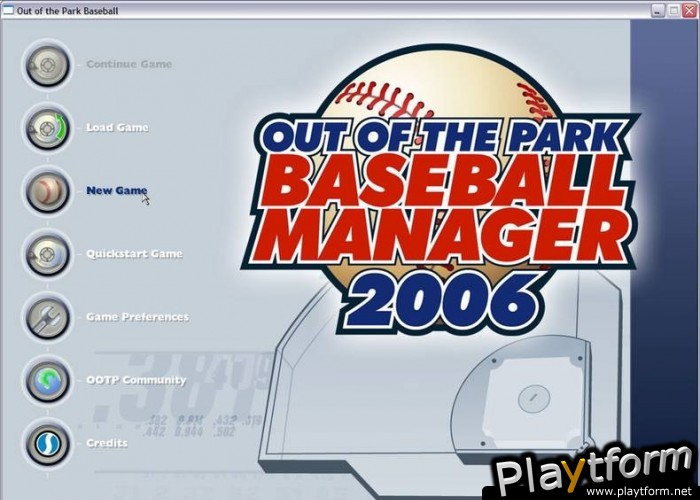 Out of the Park Baseball Manager 2006 (PC)