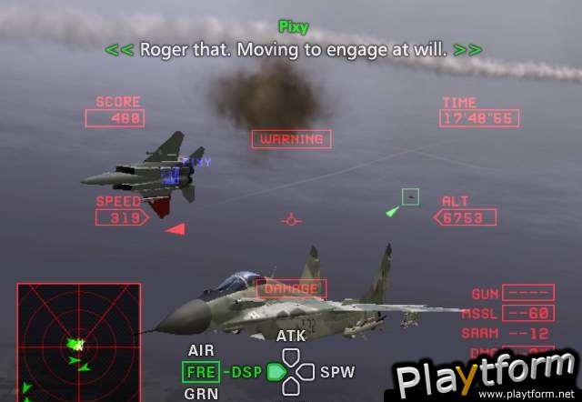 Ace Combat Zero: The Belkan War (PlayStation 2)