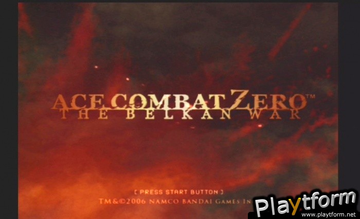 Ace Combat Zero: The Belkan War (PlayStation 2)