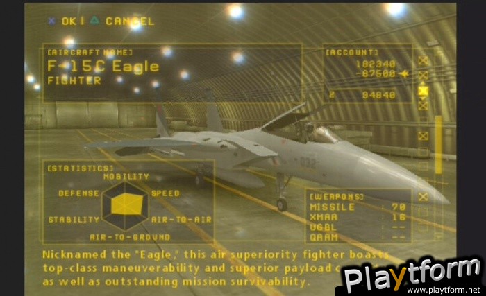 Ace Combat Zero: The Belkan War (PlayStation 2)