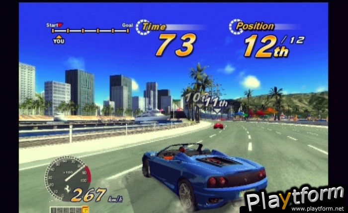 OutRun 2006: Coast 2 Coast (PlayStation 2)