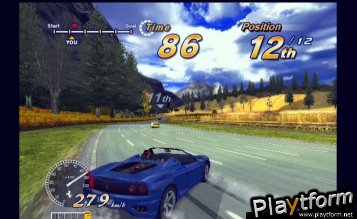 OutRun 2006: Coast 2 Coast (PlayStation 2)