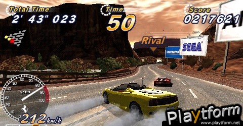 OutRun 2006: Coast 2 Coast (PSP)