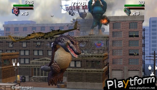 Rampage: Total Destruction (PlayStation 2)