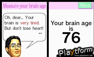 Brain Age: Train Your Brain in Minutes a Day (DS)