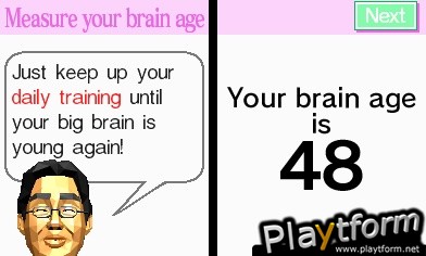 Brain Age: Train Your Brain in Minutes a Day (DS)