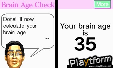 Brain Age: Train Your Brain in Minutes a Day (DS)